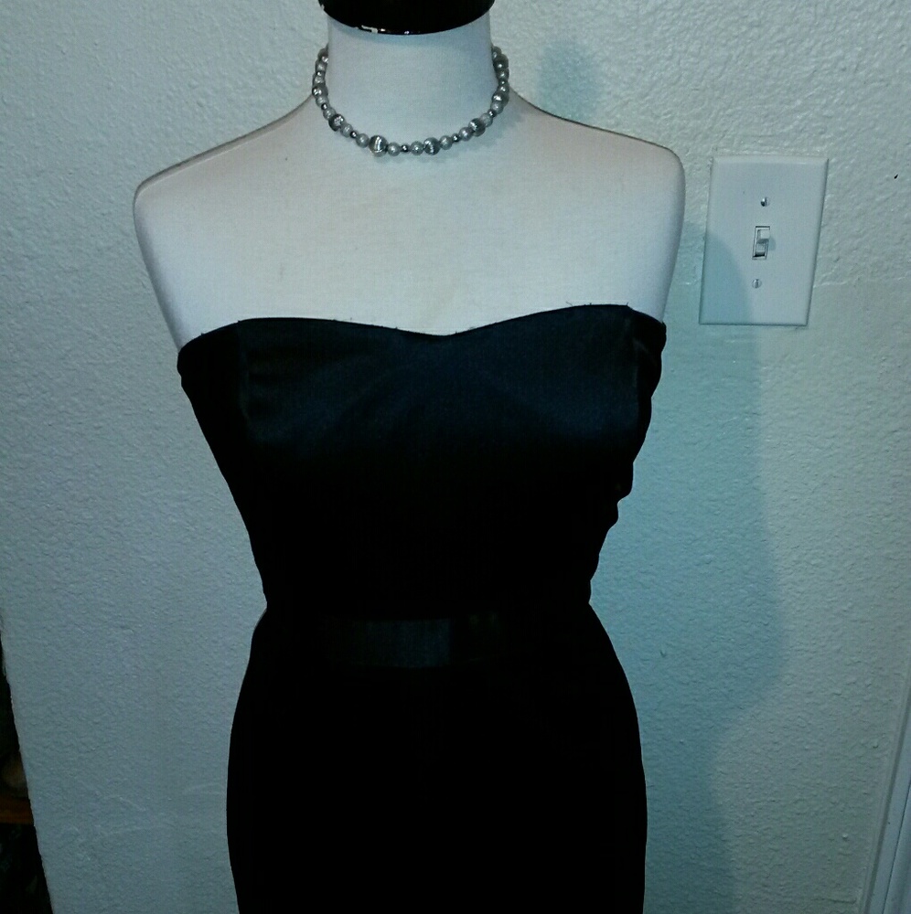 The Limited black evening dress